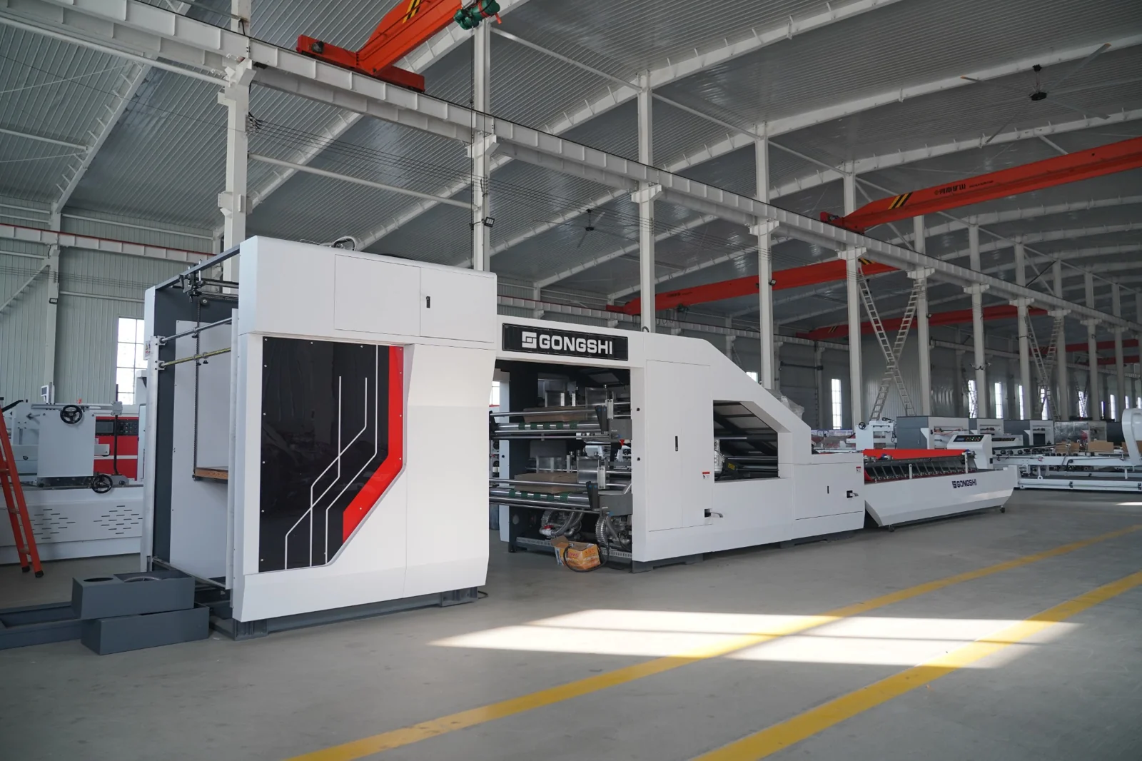 Máquina Gongshi no ambiente de fabricação