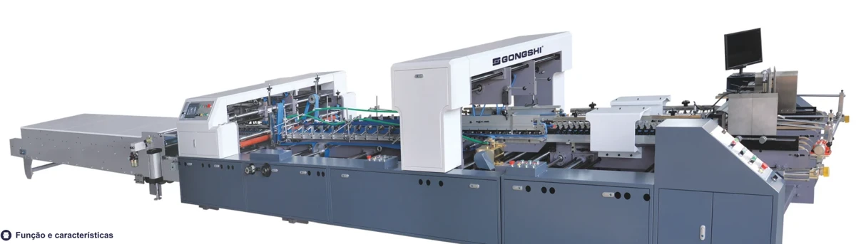 High-speed box gluer