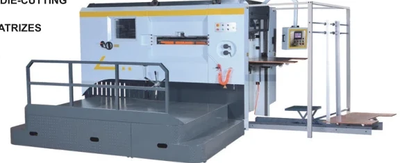 Semi-automatic flatbed die cutter