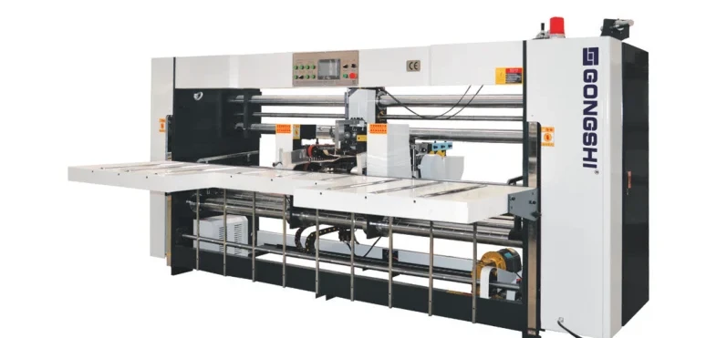 Two-piece box stitcher