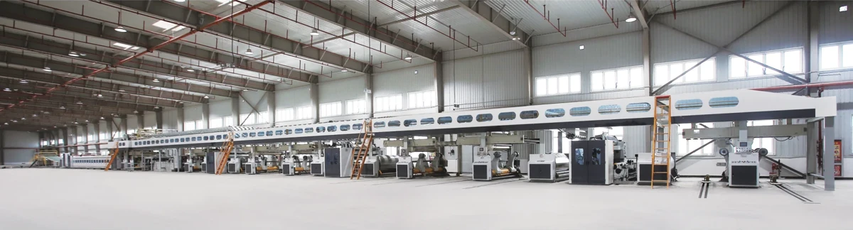 Corrugated board production line
